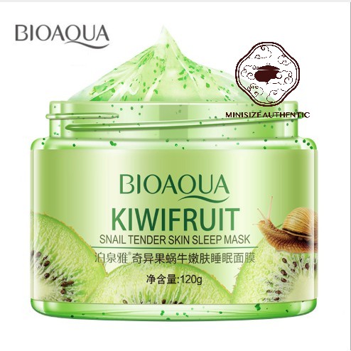 Mặt nạ ngủ Bioaqua HOA QUẢ (Kiwi & Lựu)