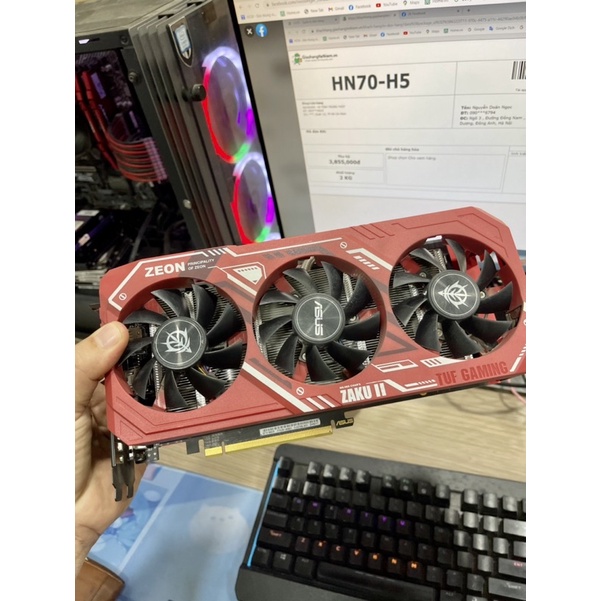 VGA ASUS TUF GAMING X3 GeForce GTX 1660/ 6G SUPER ZAKU II EDITION