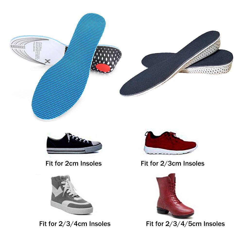 MOILYVN Đế Lót Giày Thể Thao Tăng Chiều Cao Chống Sốc Đàn Hồi