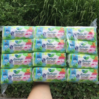 Sỉ 12 gói băng vệ sinh Laurier có cánh Thái