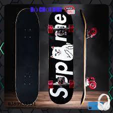 Ván trượt thể thao skateboard gỗ phong ép 7 lớp dài 80 cm msp 1216