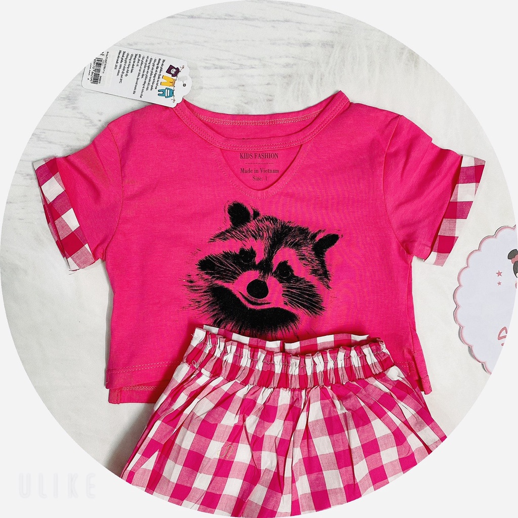 Bộ in cáo Kata - hồng sen