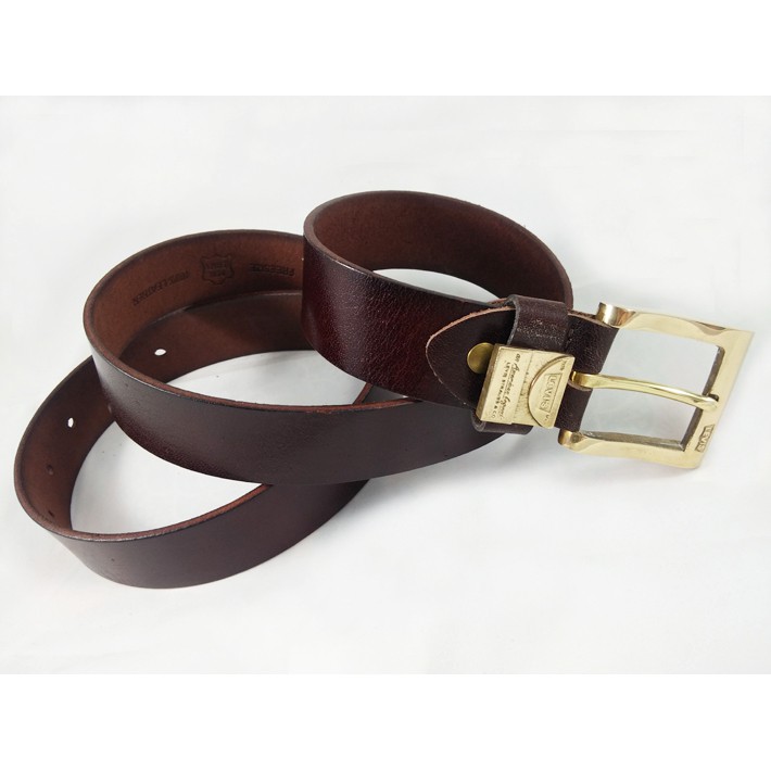 [BÁN GIÁ GỐC] DÂY THẮT LƯNG NAM DA BÒ MẶT ĐỒNG ĐÚC HÀNG HIỆU HÀN QUỐC | BigBuy360 - bigbuy360.vn