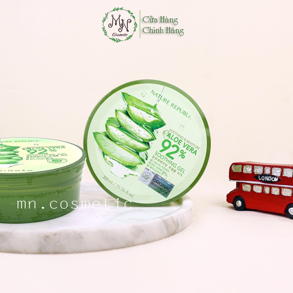 Gel nha đam Nature Republic Aloe Vera 92% Soothing Gel