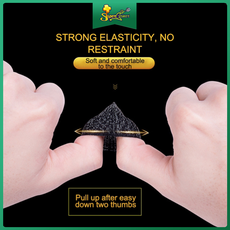 Găng Ngón Tay Chống Mồ Hôi Dùng Chơi Game Trên Màn Hình Cảm Ứng Chuyên Nghiệp | BigBuy360 - bigbuy360.vn