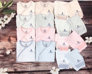 Combo 2 bộ cotton cho bé