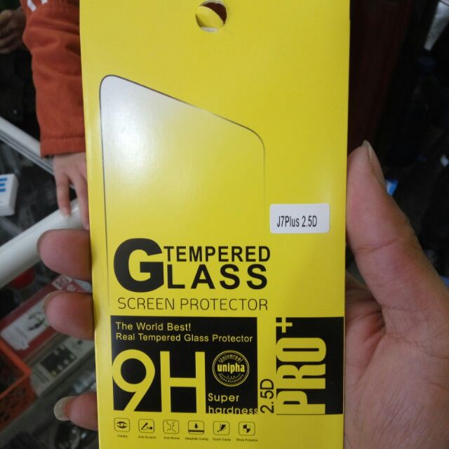 Bộ 3 kính cường lực galaxy j7 plus