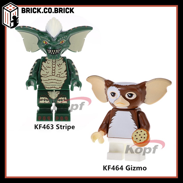 Đồ chơi lắp ráp minifigures mini nhân vật trong phim Grimlins KF463 KF464