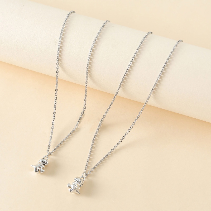 Set 2 Vòng cổ Mặt Khủng Long Thời Trang Cho Cặp Đôi