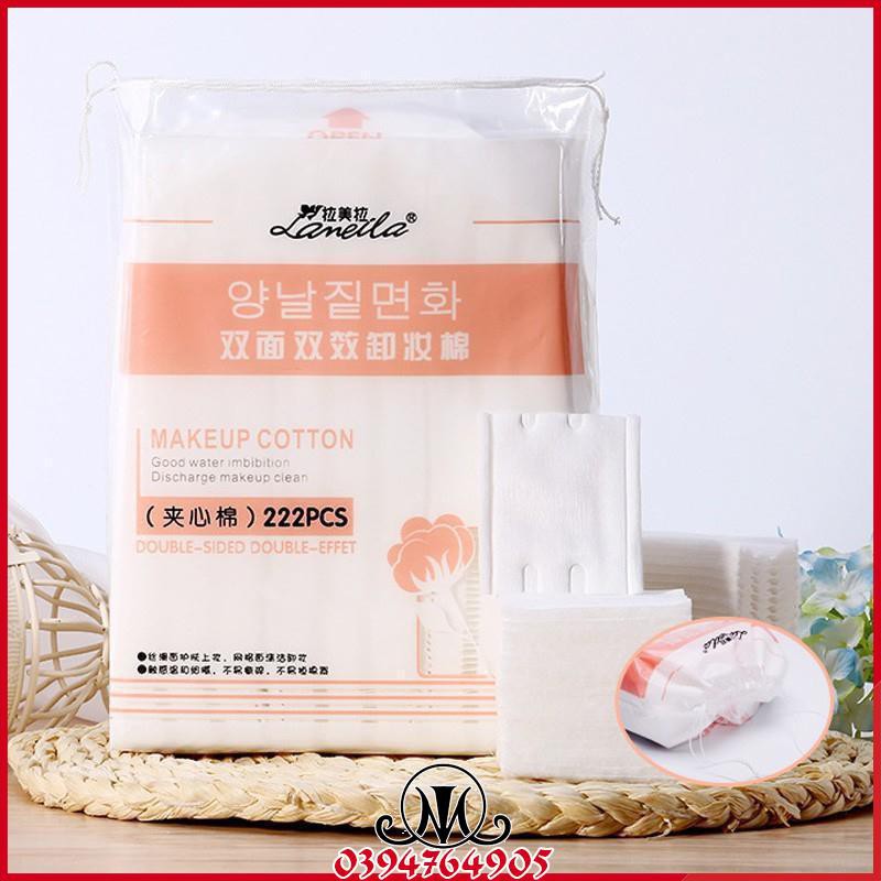 Bông tẩy trang Laneila túi 222 miếng MO23 | BigBuy360 - bigbuy360.vn