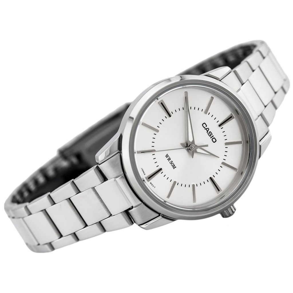 Đồng hồ nữ dây kim loại Casio chính hãng Anh Khuê LTP-1303D-7AVDF (30mm)
