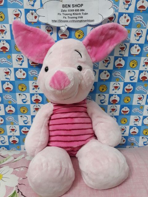 Gấu bông heo Pigleg size to 30cm, chính hãng Disney, mới 99% - 65k, bao giá bèo, hàng đẹp💟