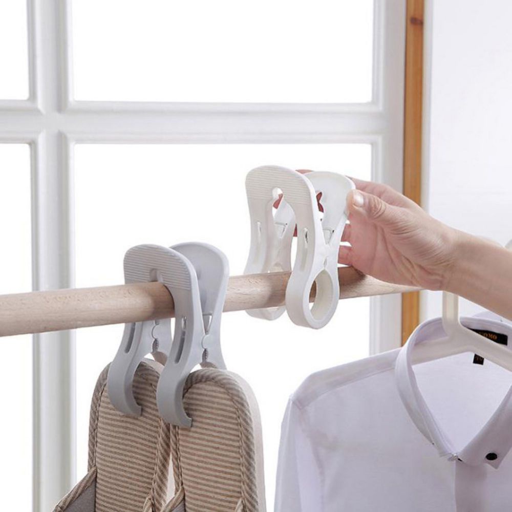 1 Kẹp Phơi Quần Áo Chống Gió Bằng Nhựa Đa Năng