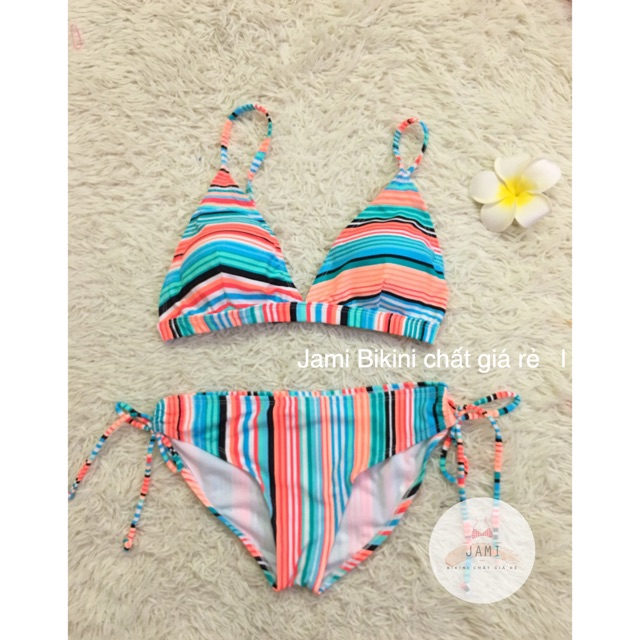 BIKINI 2 MẢNH QUẦN TAM GIÁC ĐỒ BƠI TAM GIÁC ĐI BIỂN JAMI - MM32