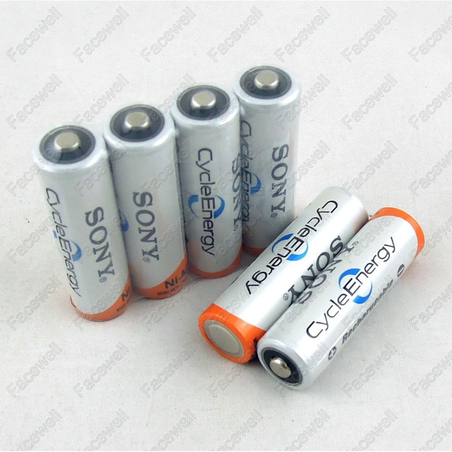 Pin sạc sony 2 AA 4600mAh 1 vĩ 2 viên (hàng thật) sạc được