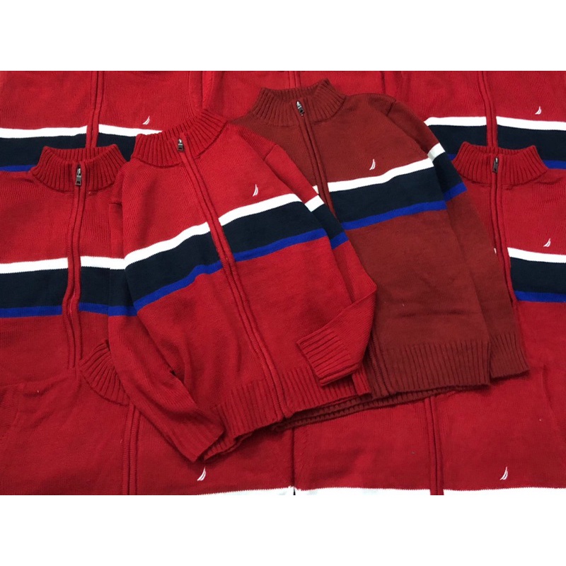 Áo len đỏ Nautica-HÀNG SALE KO ĐỔI TRẢ
