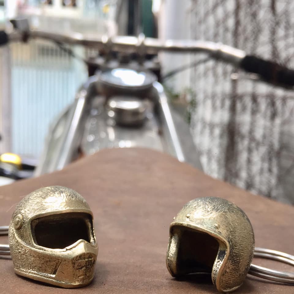 Móc khóa kim loại Biltwell móc chìa khóa xe Arrow