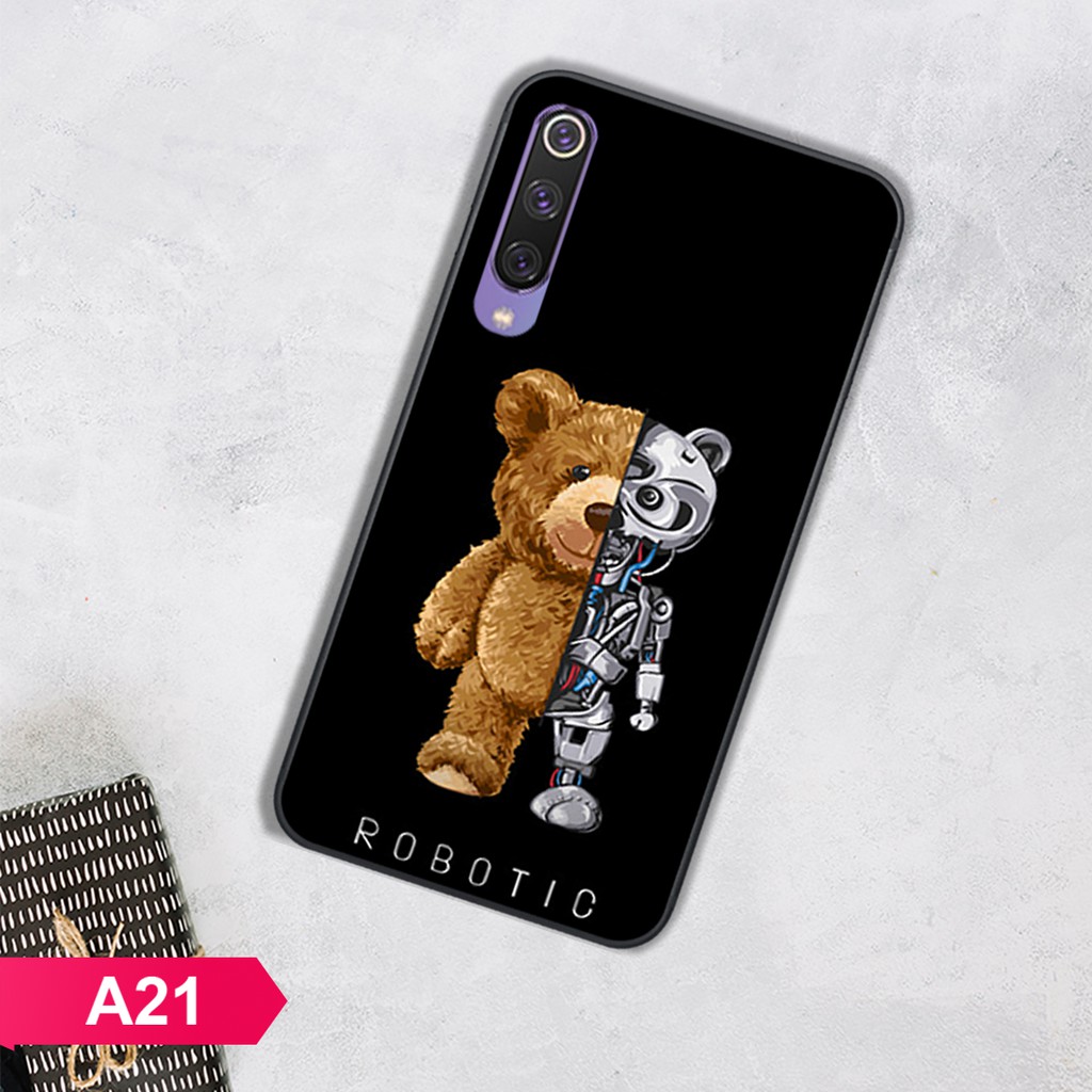 ỐP LƯNG XIAOMI MI 9/MI 9 SE HÌNH GẤU HOẠT HÌNH CỰC ĐÁNG YÊU-GIÁ CỰC SỐC