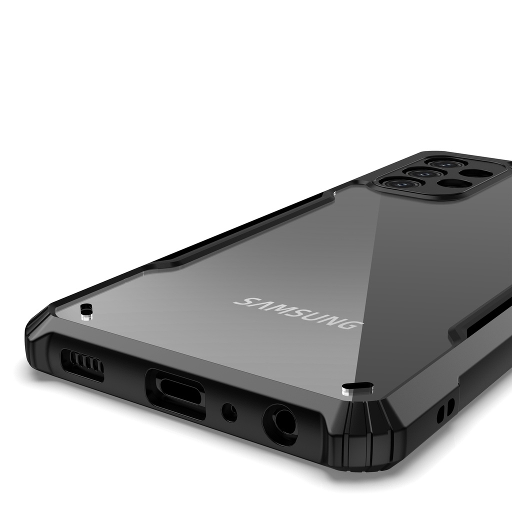 Ốp Điện Thoại Acrylic Trong Suốt Chống Sốc Cho Samsung Galaxy A53 A33 A13 A52S 5G A03 A03S A02S A72 A52 A32 4G