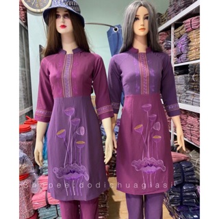 Đồ Lam Đi Chùa # Cách Tân
