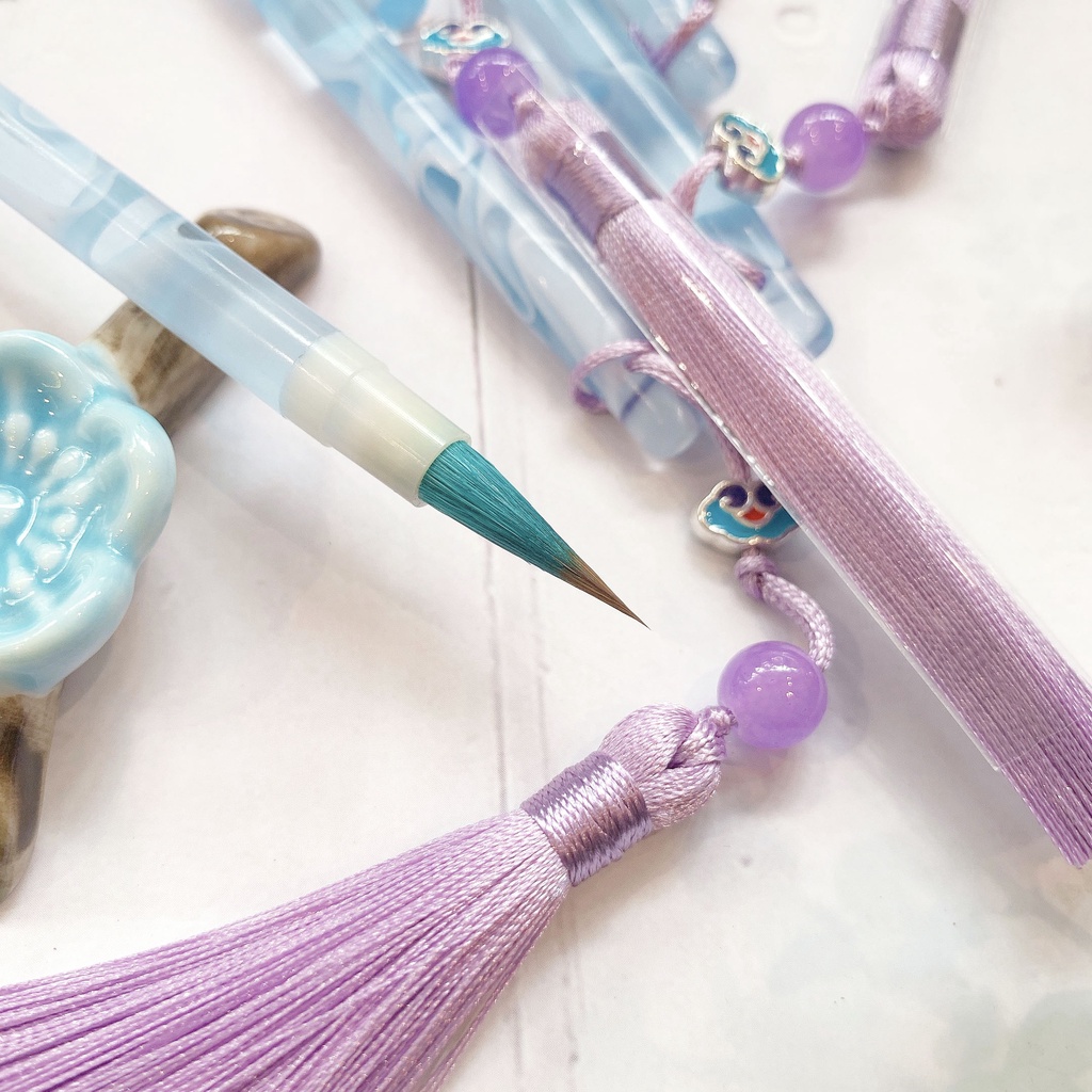 Cọ Vẽ Bút lông Thư Pháp Thanh Ngọc Án - Bút Ý Hiên