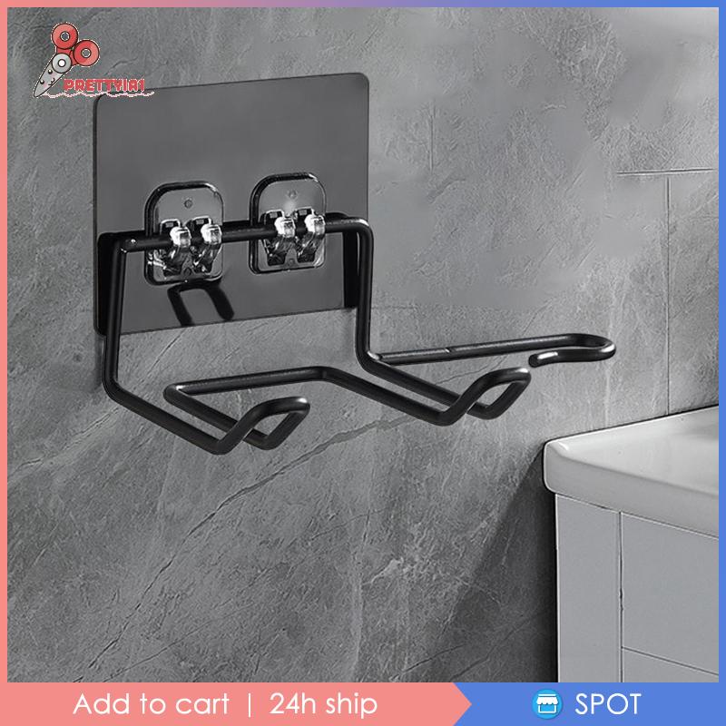 Giá Đỡ Máy Sấy Tóc Không Cần Khoan Tiện Dụng Prettyia1