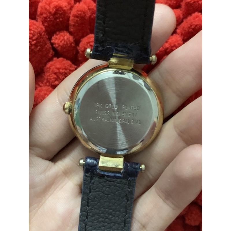 Đồng hồ nữ Olympic mặt số đá Opal hàng si Máy Thụy Sĩ