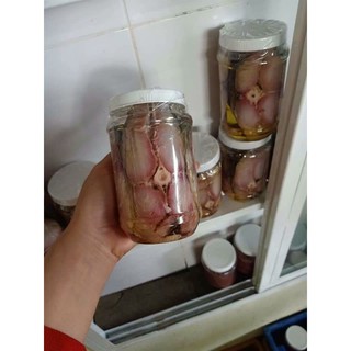 Mắm cá Thu ngâm dầu loại lớn thơm ngon, đậm đà [hũ 500g]