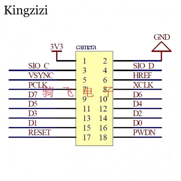 Mô Đun camera ov7670 ov7670 VGA CIF Kích Thước 640x480