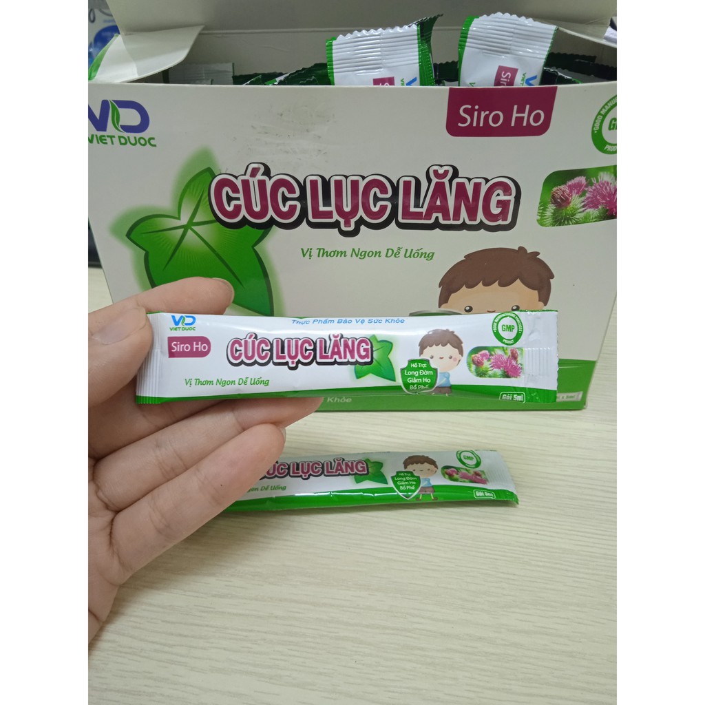 Siro ho cúc lục lăng hộp 50 gói