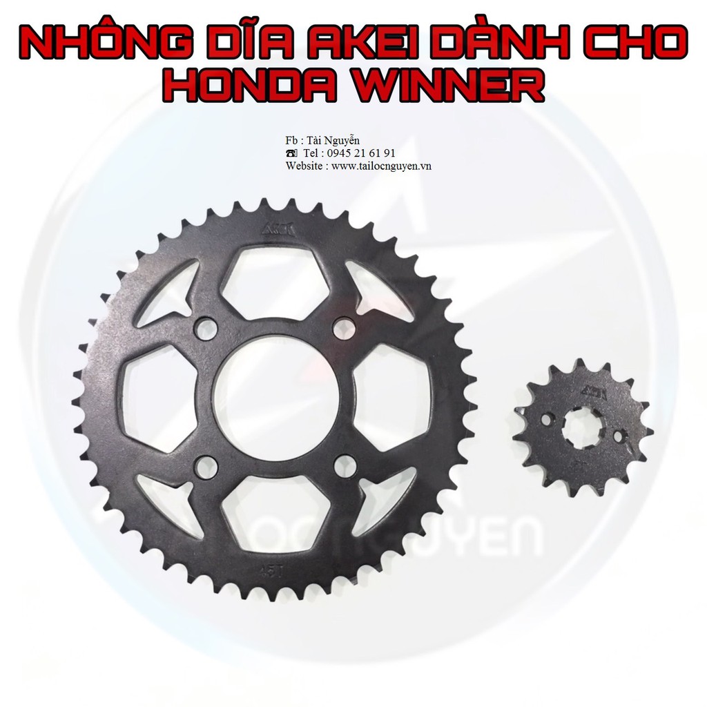 BỘ NSD AKEI - SÊN EK 3D ĐEN VÀNG DÀNH CHO EX135 - EX150 - RAIDER FI - WINNER/SONIC