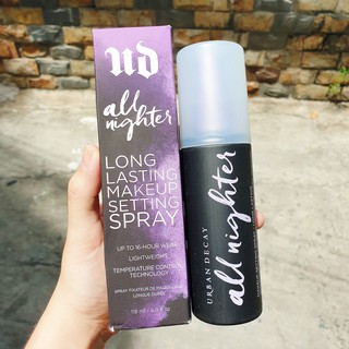Xịt makeup Urban Decay  All Nighter Makeup Setting Spray