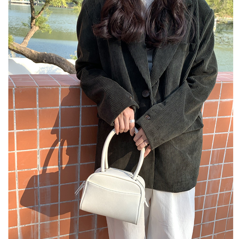 Túi xách da phong cách đơn giản thời trang 2021 dành cho nữ