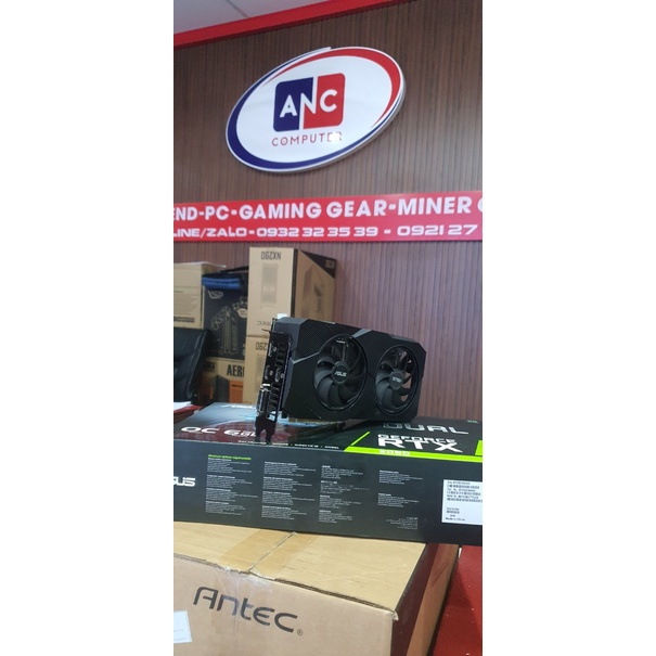 Card ASUS Dual GeForce RTX 2060 OC EVO 6GB GDDR6