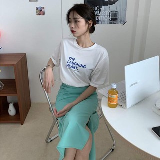SET PULL CHỮ + CHÂN VÁY XẺ TÀ MIDI