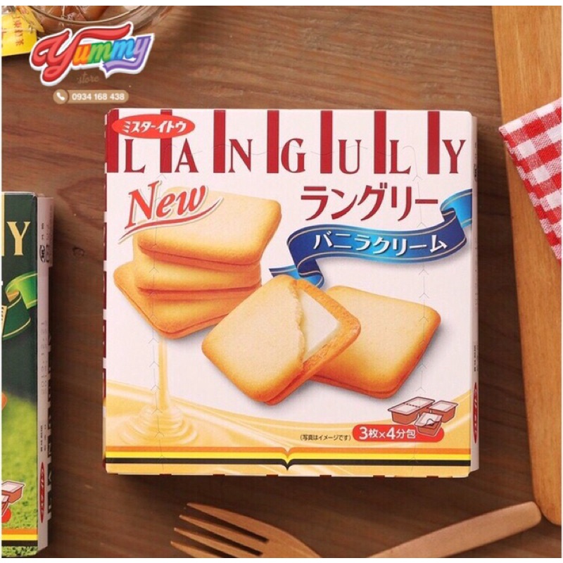Bánh Quy Languly Nhật 165G