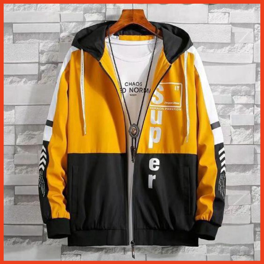 𝗡𝗘𝗪 𝗔𝗥𝗥𝗜𝗩𝗔𝗟 Áo khoác ulzzang - Jacket super nam nữ (kèm ảnh thật )