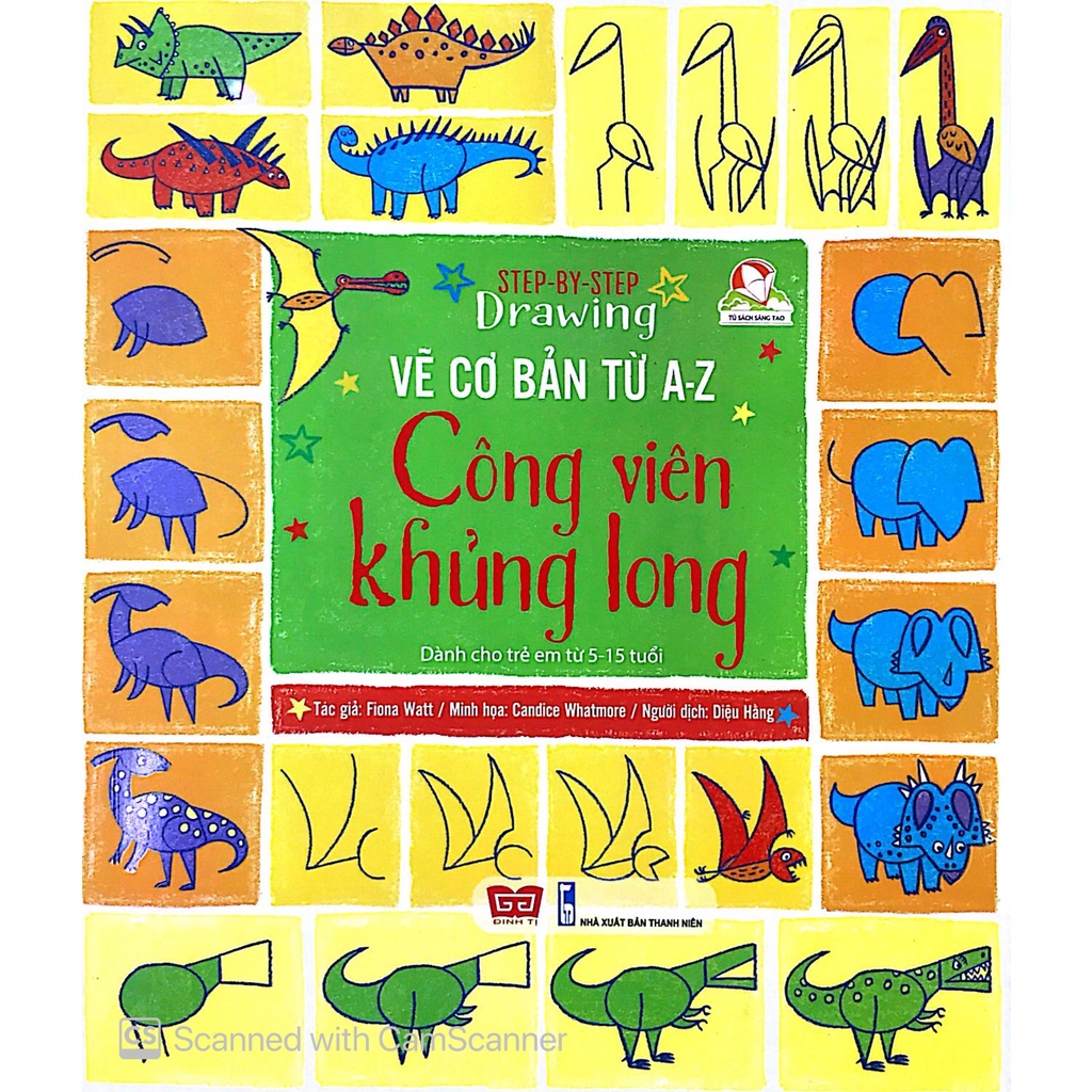 Sách - Vẽ cơ bản từ A-Z (4 tập, lẻ cuốn tùy chọn)