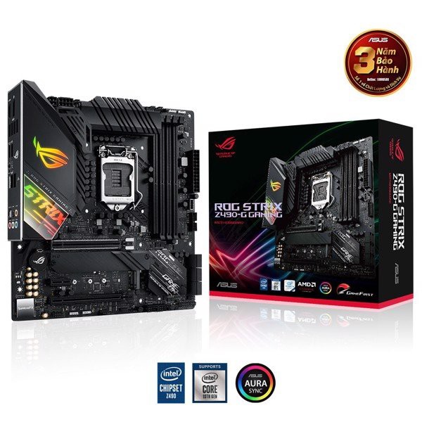 [Mã SKAMA06 giảm 8% đơn 250k]Bo mạch chủ ASUS ROG STRIX Z490-G GAMING - Chính hãng Bảo hành 36 tháng