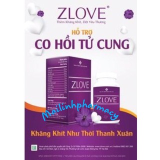 Viên Uống làm Hồng và se khít vùng kín Zlove