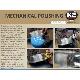 Kem phục hồi độ sáng đèn pha ô tô