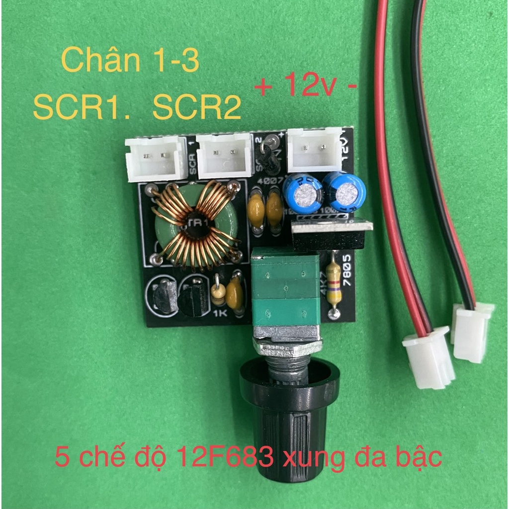 Mạch pic 5 chế độ Bo băm pic 12F683 Linh Kiện QUỲNH DIỄN