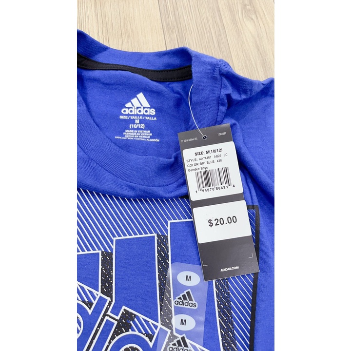 Áo thun Adidas chất cực đẹp nhiều mẫu cho bé trai