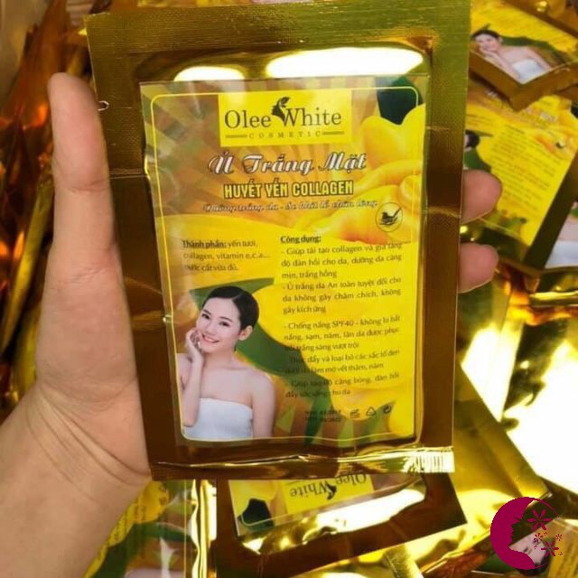 Ủ trắng huyết yến collagen