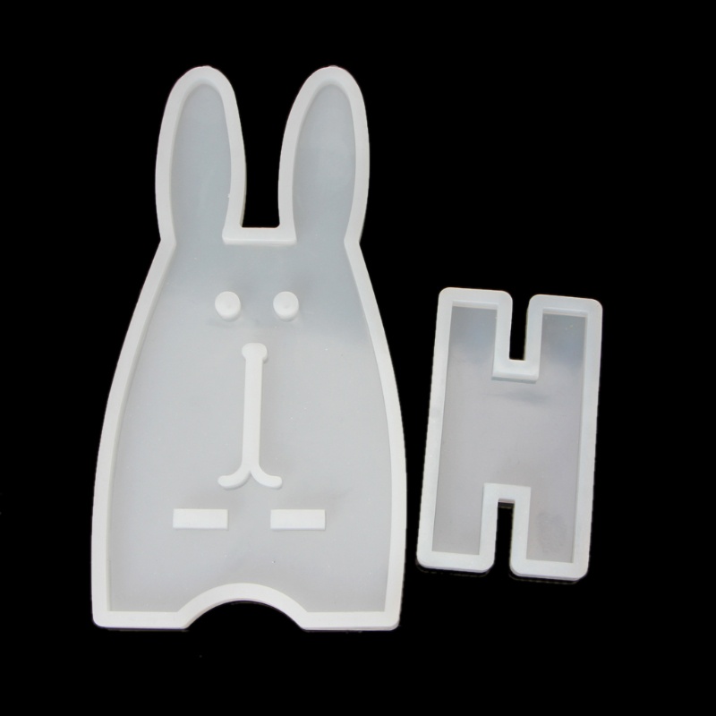 Sa Khuôn Làm Giá Đỡ Điện Thoại Bằng Resin Epoxy Hình Gấu Hoạt Hình DIY