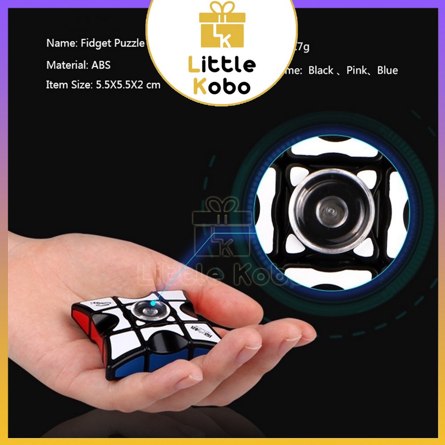 Rubik 1x3x3 QiYi Spinner D-FantiX Fidget Spinner Rubic Biến Thể MoFangGe Đồ Chơi Trí Tuệ