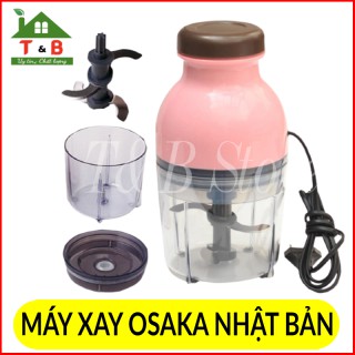 Máy Xay Sinh Tố Đa Năng OSAKA  Xay Thịt - Xay Đá - Hoa Quả Siêu Nhanh, Xay Sinh Tố Chế Nắp Nâu Bảo Hành 12 Tháng