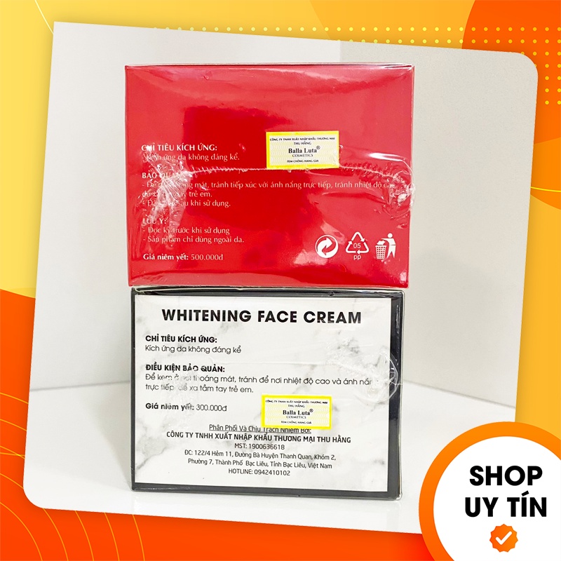 [Tặng face nâng cơ] Kem Face Vip Balla Luta Thượng Lưu 30g chính hãng