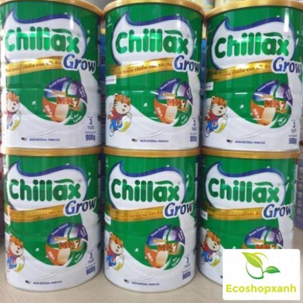 Combo 3 lon Sữa Chillax Grow MK7 900g Date 2022