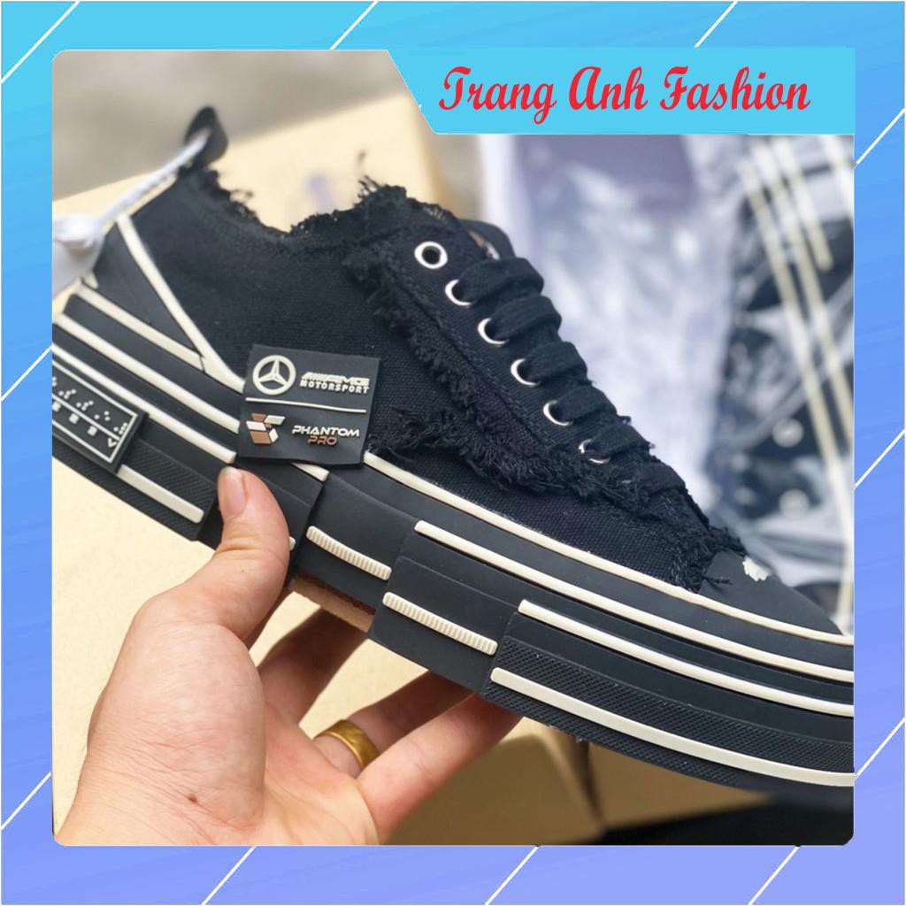 [ Hot trend - Hàng Trung ] Giày sneaker xVESSEL Phantom dạ quang style rách cao 3,5-4cm 1.1 - Trang Anh Fashion